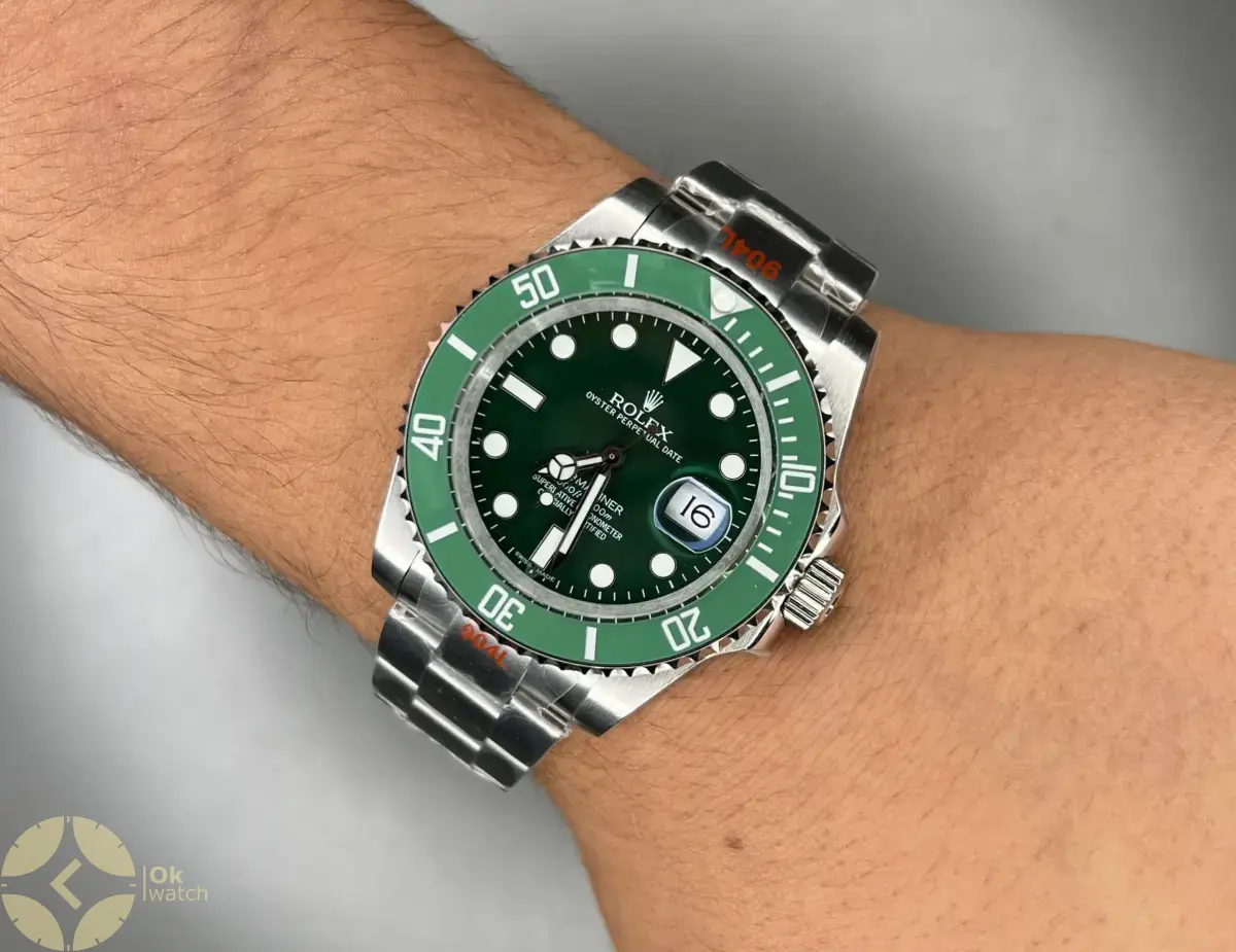 ساعت مچی رولکس سابمارینر سوئیسی هالک صفحه سبز Rolex Submariner