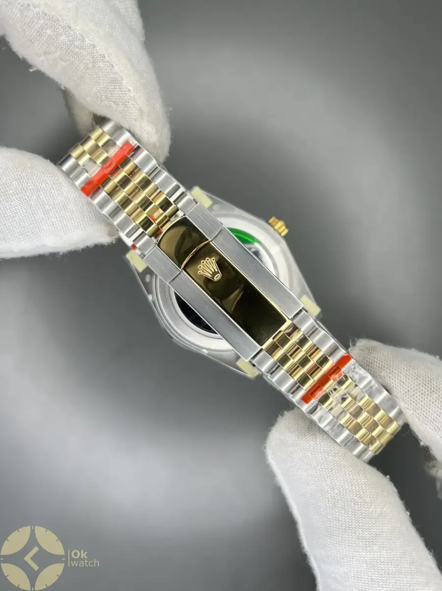 ساعت مچی رولکس دیت جاست سوئیسی صفحه مشکی ایندکس نگین Rolex Datejust