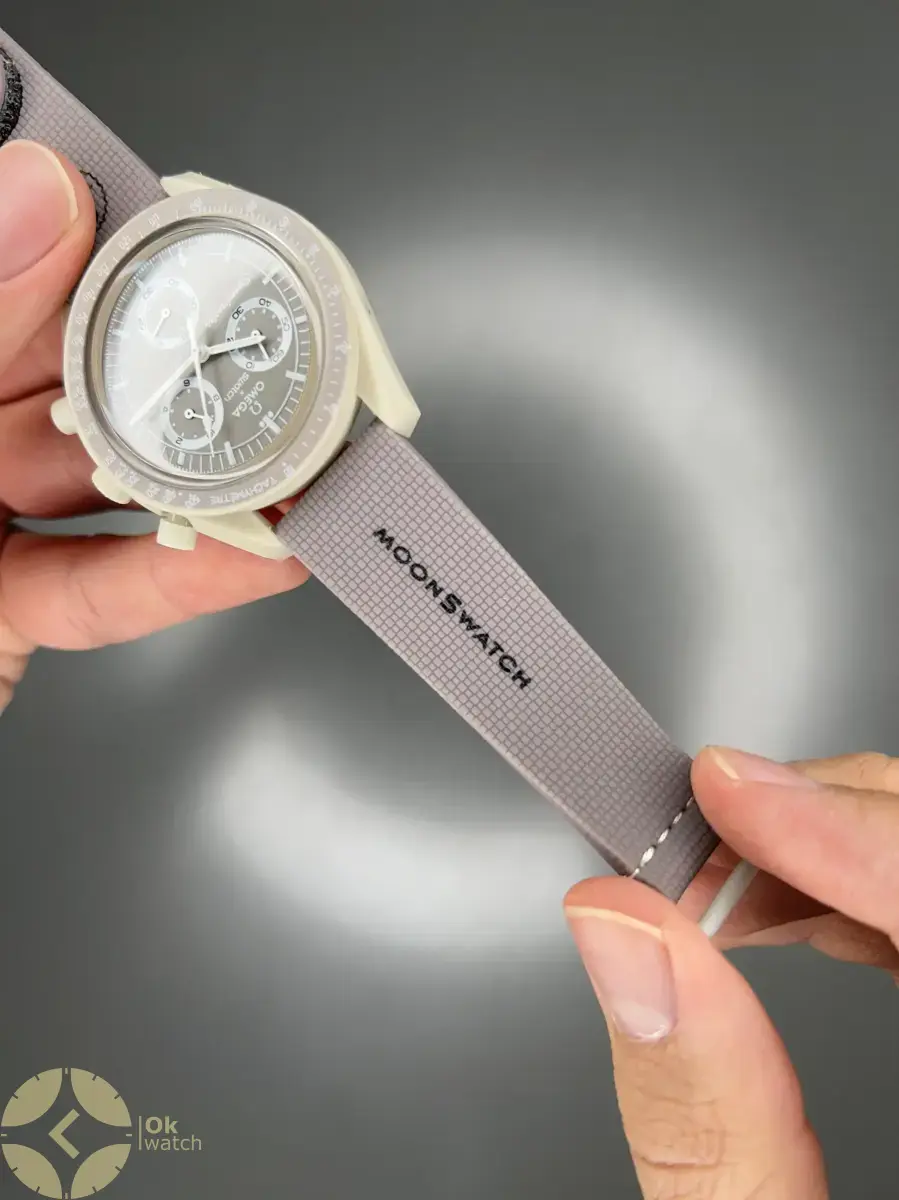 ساعت مچی امگا سواچ بند رابر ماموریت به زمین Omega x Swatch Mision to the earth Rubber
