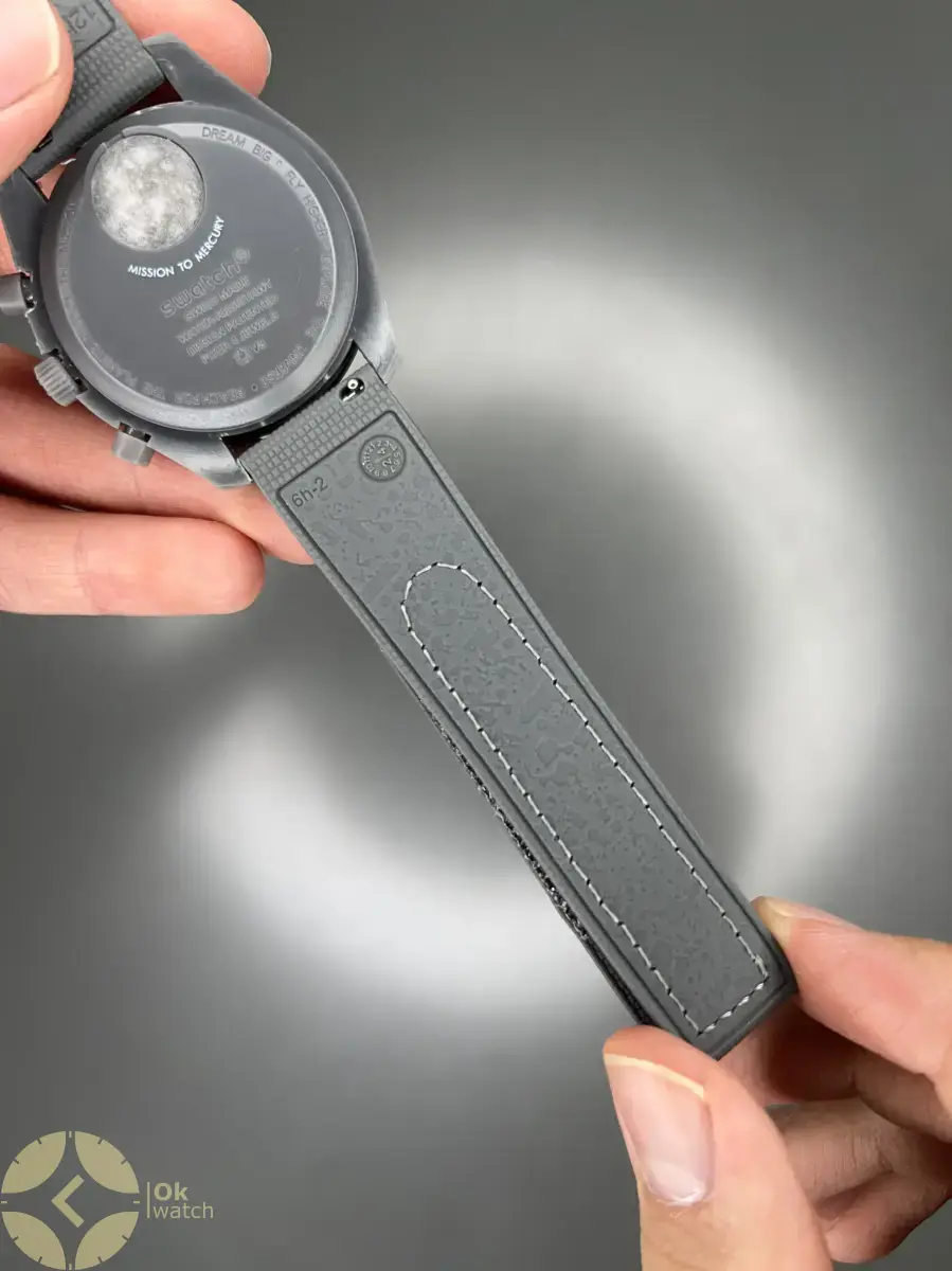 ساعت مچی امگا سواچ بند رابر ماموریت به عطارد Omega x Swatch Mision to the mercury Rubber
