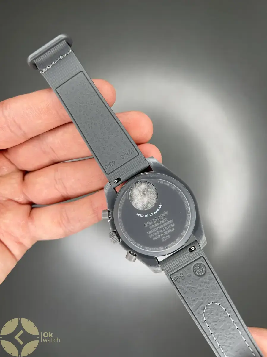 ساعت مچی امگا سواچ بند رابر ماموریت به عطارد Omega x Swatch Mision to the mercury Rubber