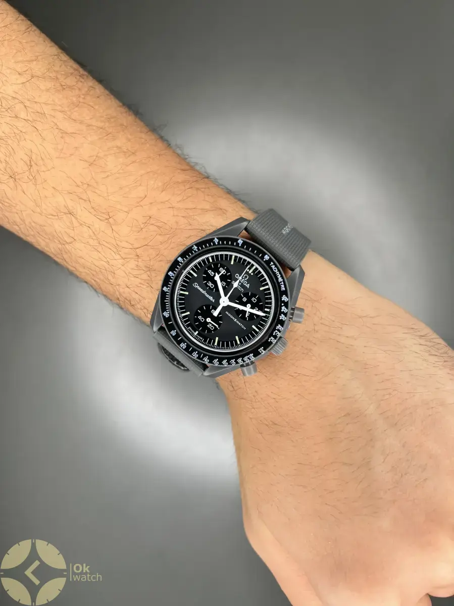 ساعت مچی امگا سواچ بند رابر ماموریت به عطارد Omega x Swatch Mision to the mercury Rubber