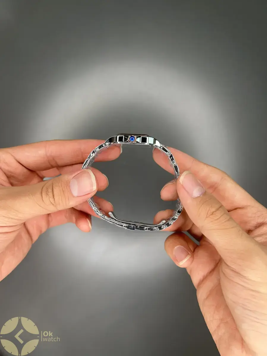 ساعت مچی کارتیه پنتر سیلوررزگلد صفحه سفید Cartier Panthere